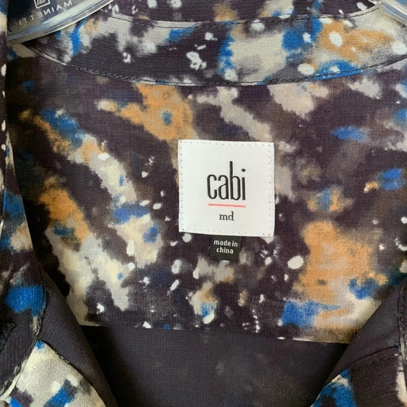 Cabi Starry Night Ruffle Blouse Style 3066 - Picture 3 of 5